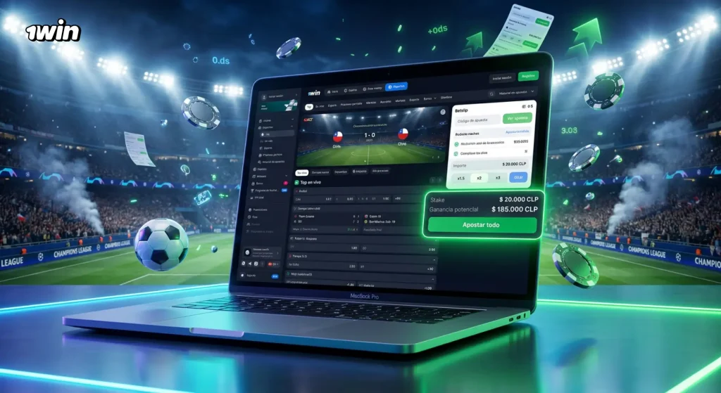 Apuestas deportivas en vivo 1win
